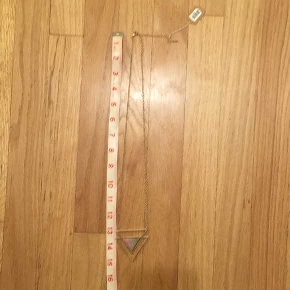 Triangle🖤pendant necklace - Picture 3 of 4